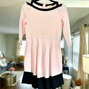 Kate Spade Pink and Black Selma Girls Dress
